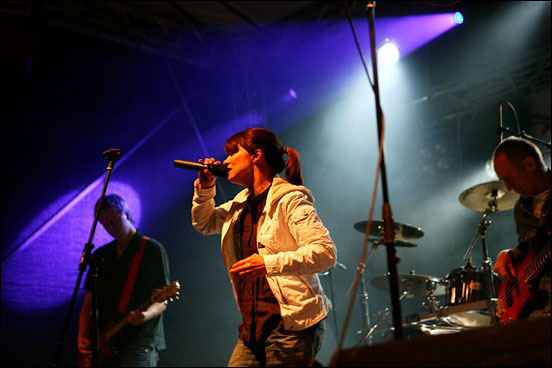 Koncert proti dlnici D3 Poszavm